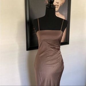 House of Harlow 1960  Slip Dress in Brown - XS